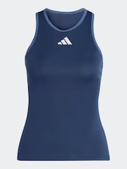 adidas Navy Club Tank Top - Image 6 of 7