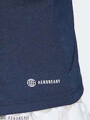adidas Navy Club Tank Top - Image 7 of 7