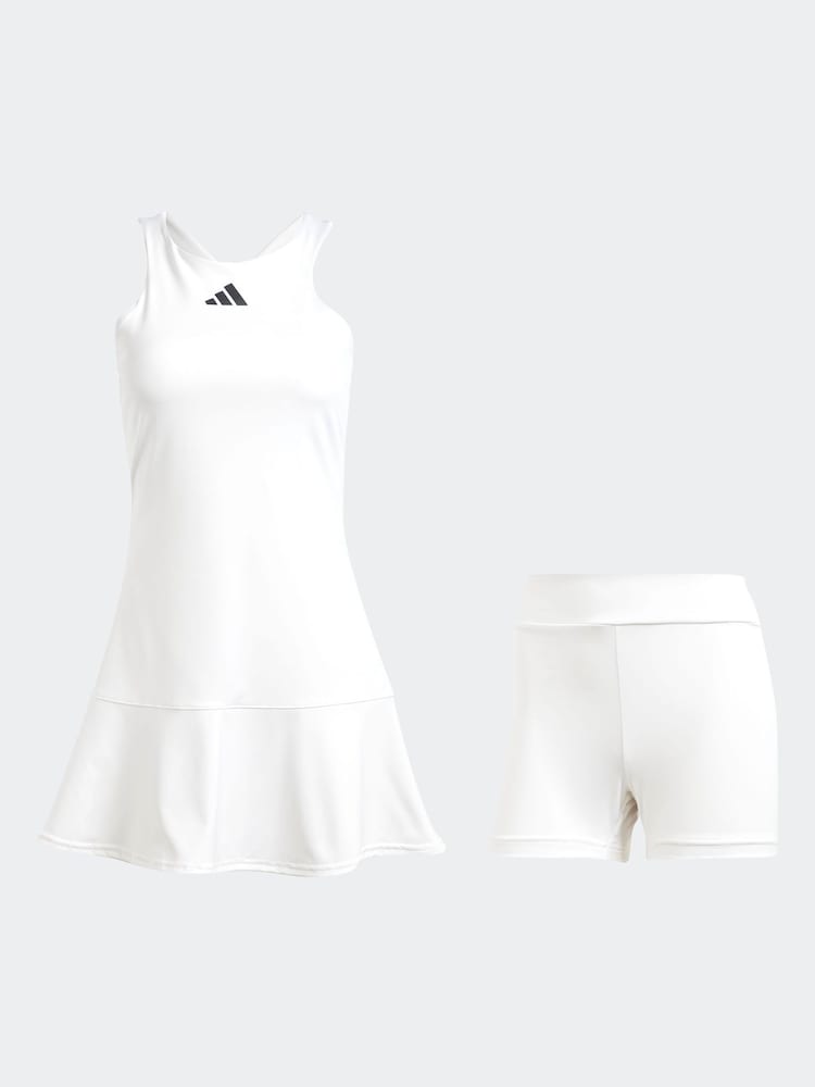 adidas White Gameset Y-Strap Dress - Image 8 of 8