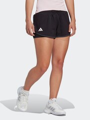 adidas Black Adult Sport Club Tennis Shorts - Image 1 of 7