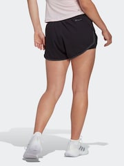 adidas Black Adult Sport Club Tennis Shorts - Image 2 of 7