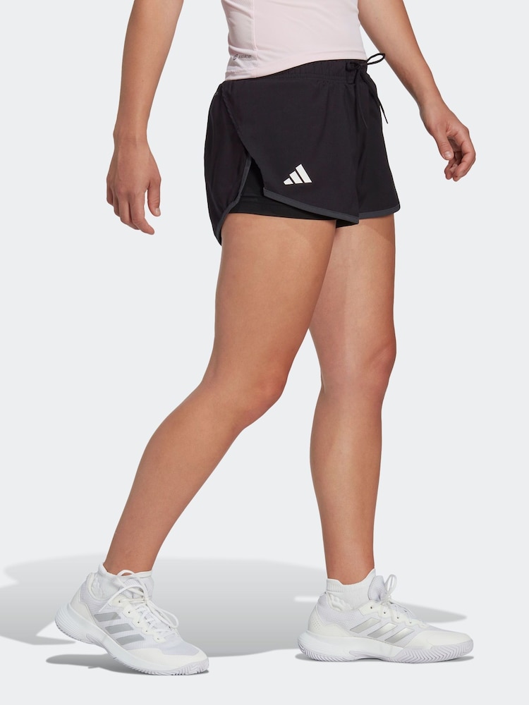 Czarny - Szorty tenisowe Adidas Adult Sport Club - Image 3 of 7