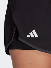 adidas Black Adult Sport Club Tennis Shorts - Image 4 of 7