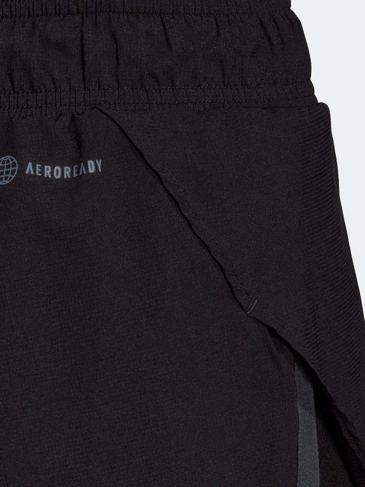 adidas Black Adult Sport Club Tennis Shorts - Image 7 of 7