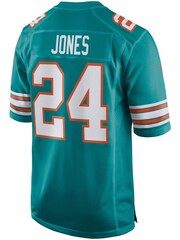 Nike Green NFL Miami Dolphins Game Alternate Jersey - Byron Jones - Image 3 of 3