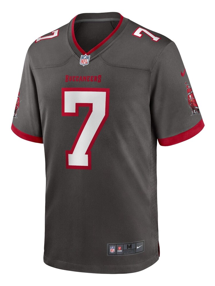 Nike Grey NFL Tampa Bay Buccaneers Game Alternate Jersey - Leonard Fournette - Image 1 of 2