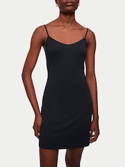 Jigsaw Black Modal Slip Dress - Image 4 of 4