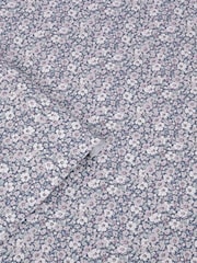 Laura Ashley Purple Libby 10M Wallpaper - Image 3 of 4