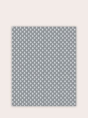 Laura Ashley Slate Grey Trefoil 10M Wallpaper - Image 2 of 4