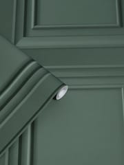 Laura Ashley Fern Green Redbrook Wood Panel 10M Wallpaper - Image 3 of 4