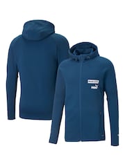 Puma Blue Chrome Manchester City Casuals Hoodie Jacket - Image 1 of 3
