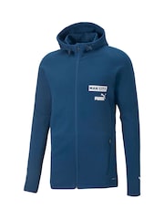 Puma Blue Chrome Manchester City Casuals Hoodie Jacket - Image 2 of 3