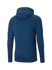 Puma Blue Chrome Manchester City Casuals Hoodie Jacket - Image 3 of 3