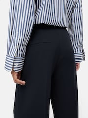 Jigsaw Blue Modern Crepe Sailor Trousers - Image 6 of 7