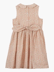 Trotters London Tangerine Esme Floral Smocked Dress - Image 3 of 4