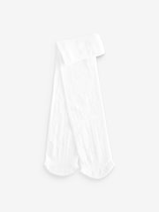 White 40 Denier Spot Tights - Image 1 of 4