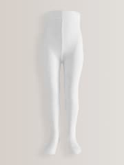 White 40 Denier Spot Tights - Image 2 of 4