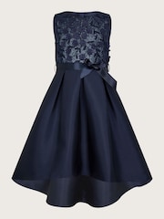 Monsoon Blue Anika High Low Bridesmaid Dress - Image 1 of 2