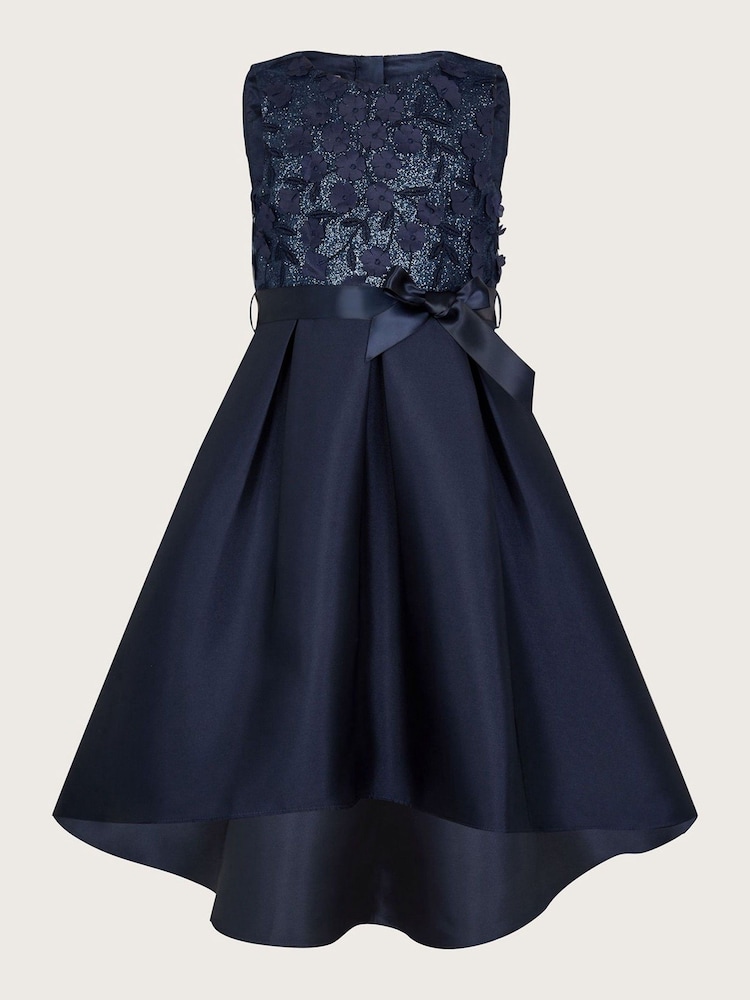 Monsoon Blue Anika High Low Bridesmaid Dress - Image 1 of 2 Monsoon Blue Anika High Low Bridesmaid Dress - Image 1 of 2