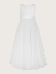 Monsoon White Lace Tulle Alice Maxi Dress - Image 1 of 2