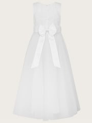 Monsoon White Lace Tulle Alice Maxi Dress - Image 2 of 2