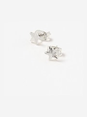 Oliver Bonas Silver Tone Fay Star Stud Earrings - Image 3 of 5