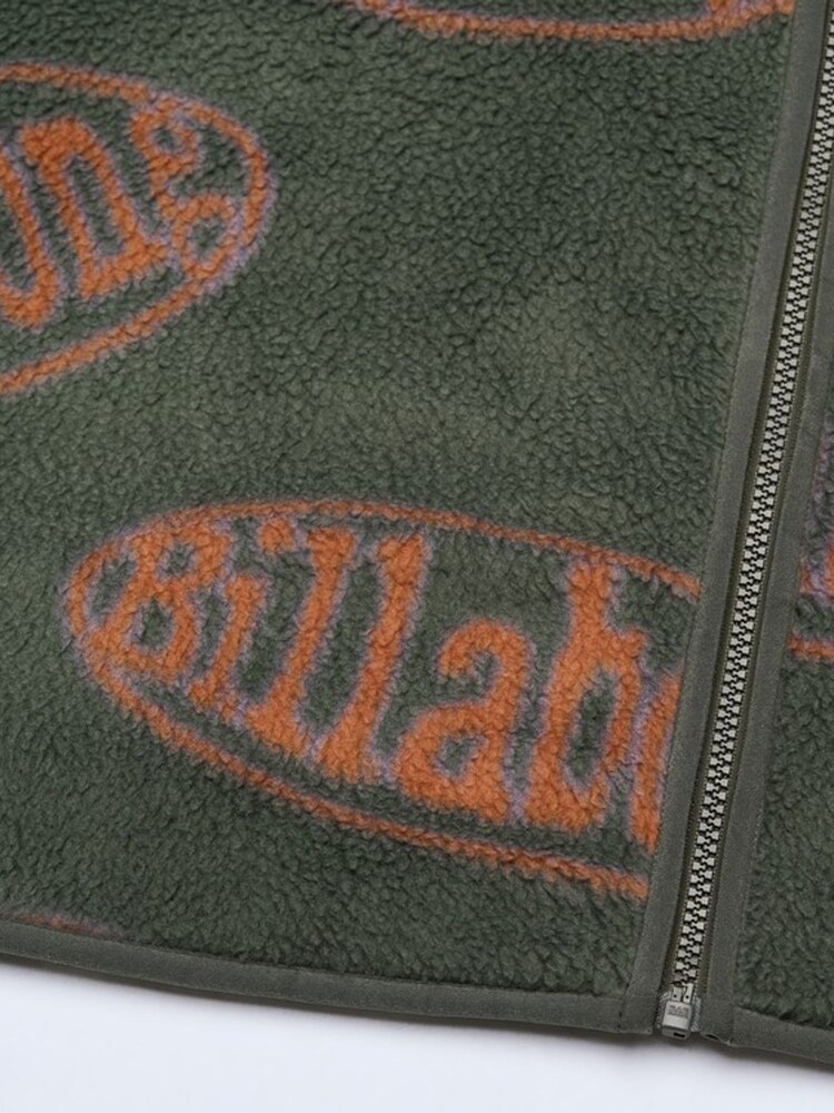 Billabong Green Cove Zip-Up Fleece - Image 10 of 10