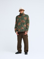 Billabong Green Cove Zip-Up Fleece - Image 3 of 10