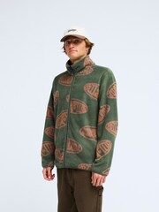 Billabong Green Cove Zip-Up Fleece - Image 4 of 10