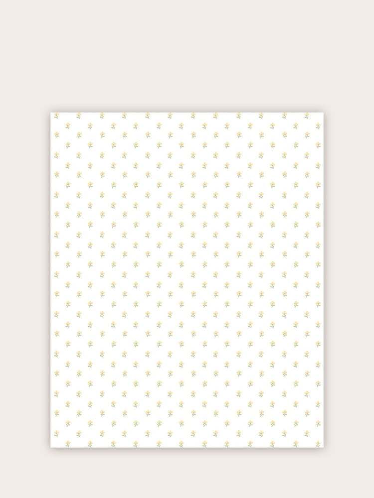 Laura Ashley Ochre Yellow Wood Violet A4 Wallpaper Sample - Image 3 of 3 Laura Ashley Ochre Yellow Wood Violet A4 Wallpaper Sample - Image 3 of 3