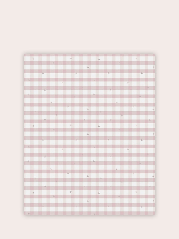 Laura Ashley Pale Amethyst Purple Gingham A4 Wallpaper Sample Wallpaper Sample - Image 2 of 2