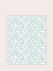 Laura Ashley Duck Egg Blue Louise A4 Wallpaper Sample - Image 2 of 2