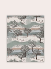 Laura Ashley Jade Green Hartingdon A4 Wallpaper Sample - Image 2 of 2