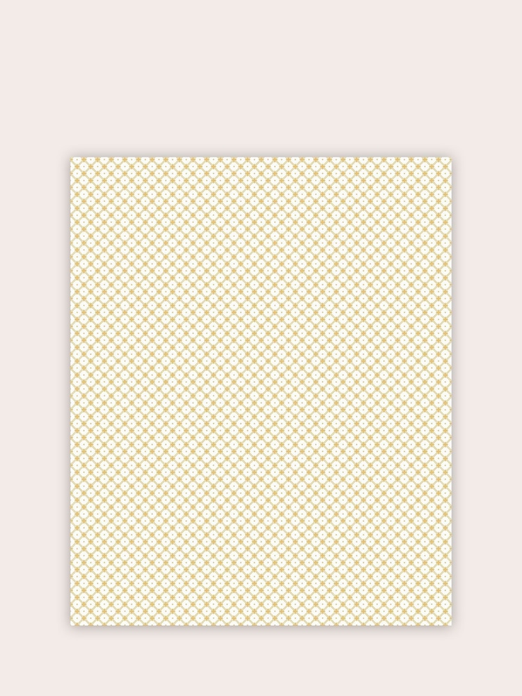 Laura Ashley Pale Ochre Yellow Wickerwork A4 Wallpaper Sample - Image 3 of 3