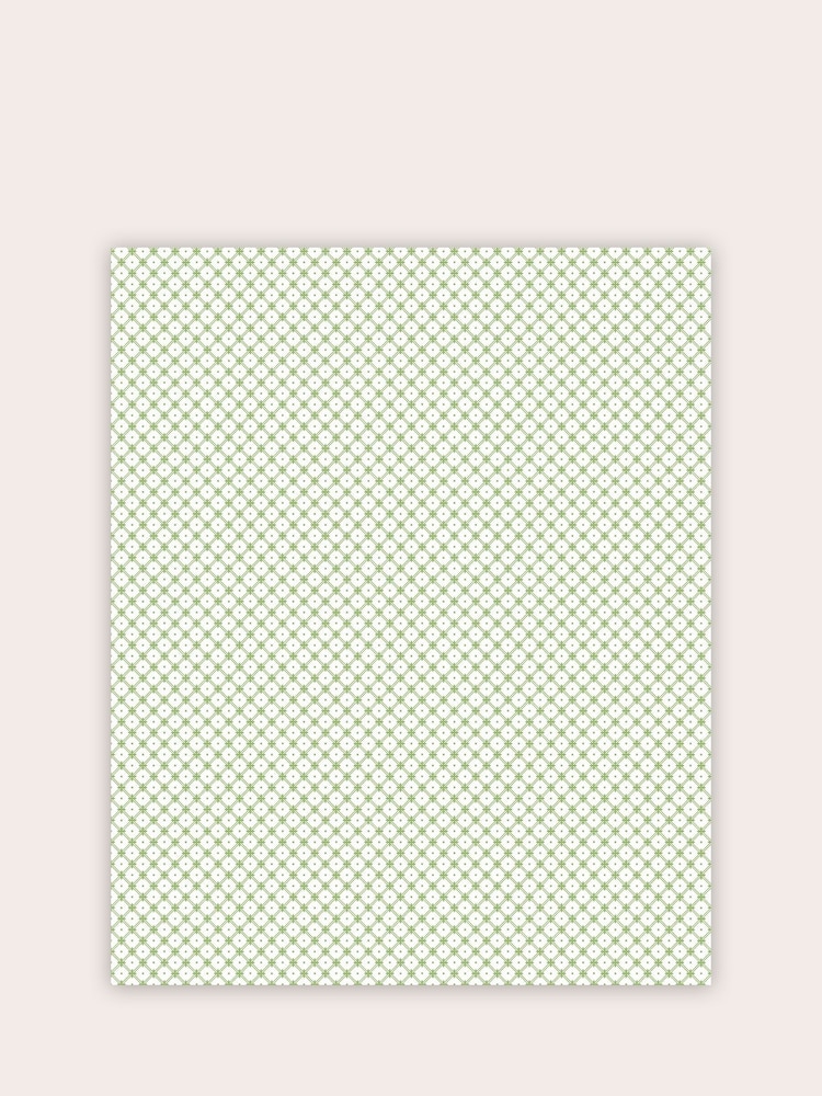 Laura Ashley Leaf Green Wickerwork A4 Wallpaper Sample - Image 3 of 3