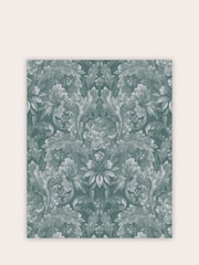 Laura Ashley Jade Green Apolline A4 Wallpaper Sample Wallpaper Sample - Image 2 of 2