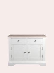 Laura Ashley White Dorset 2 Door 2 Drawer Sideboard - Image 2 of 4