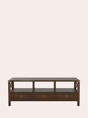 Laura Ashley Brown Balmoral Wide Tv Unit - Image 5 of 5