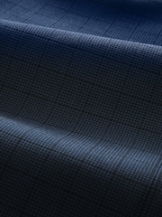 Bright Blue Super Skinny Check Suit Jacket - Image 11 of 12