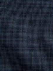 Bright Blue Super Skinny Check Suit Jacket - Image 12 of 12