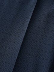 Leuchtend Blau - Karierte Anzughose - Bild 8 von 9