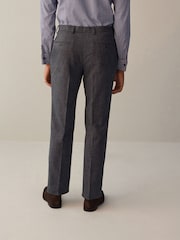 Blau - Strukturierter Anzug: Hose - Bild 3 von 5
