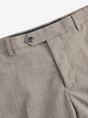 Neutral Slim Textured Suit Trousers - Image 7 of 10