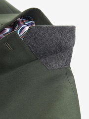 Pine Green Skinny Fit Motionflex Stretch Suit Jacket - Image 6 of 7