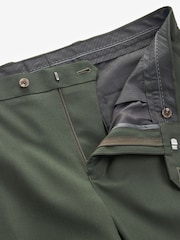 Pine Green Skinny Fit Motionflex Stretch Suit Trousers - Image 3 of 7
