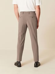 Taupe - Enge Passform - Motionflex Anzug mit Stretchanteil: Hose - Bild 4 von 11