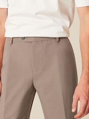 Taupe - Enge Passform - Motionflex Anzug mit Stretchanteil: Hose - Bild 5 von 11