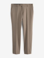 Taupe - Enge Passform - Motionflex Anzug mit Stretchanteil: Hose - Bild 6 von 11
