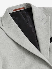 Hellgrau - Regulär - Slim Fit Anzug aus Donegal-Wolle: Jacke - Bild 11 von 13