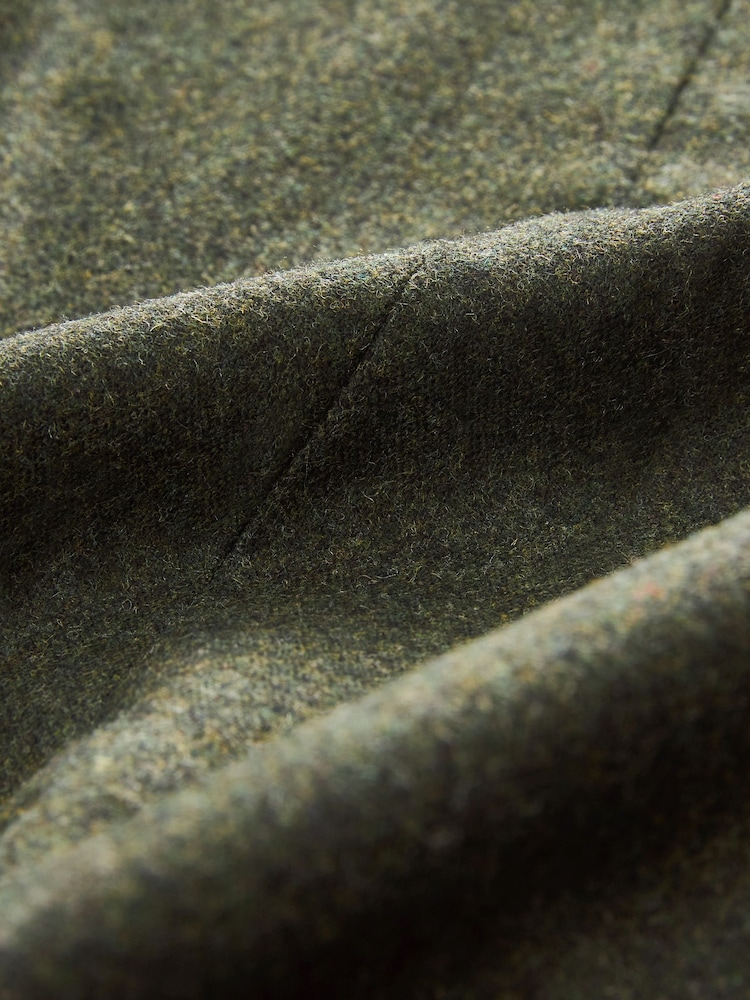 Green Slim Fit Trimmed Donegal Suit: Jacket - Image 15 of 16